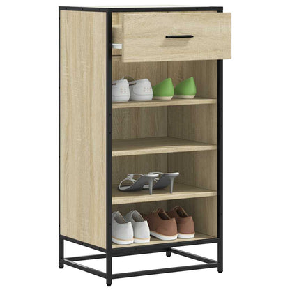 Shoe Rack Sonoma Oak 48x38x97.5 cm Engineered Wood
