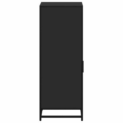 Bathroom Cabinet Black 35x37.5x100 cm Engineered Wood