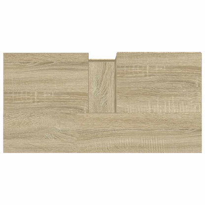 Bathroom Sink Cabinet Sonoma Oak 65x33x60 cm Engineered Wood