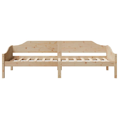 Bed Frame without Mattress 90x190 cm Single Solid Wood Pine