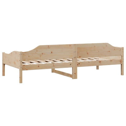 Bed Frame without Mattress 90x190 cm Single Solid Wood Pine