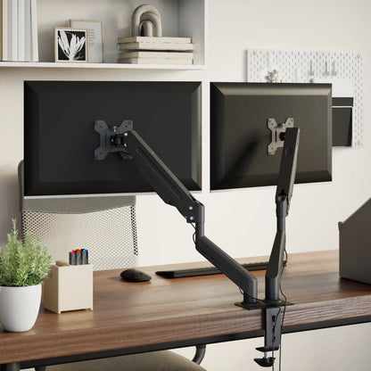 Dual Monitor Arm for Max 27 Inch Screen Gas Spring 20 kg