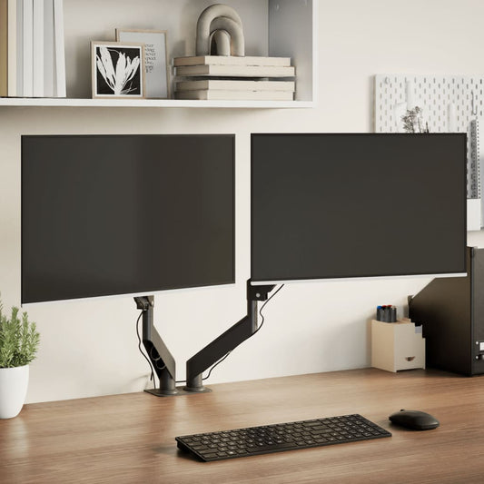 Dual Monitor Arm for Max 27 Inch Screen Gas Spring 20 kg
