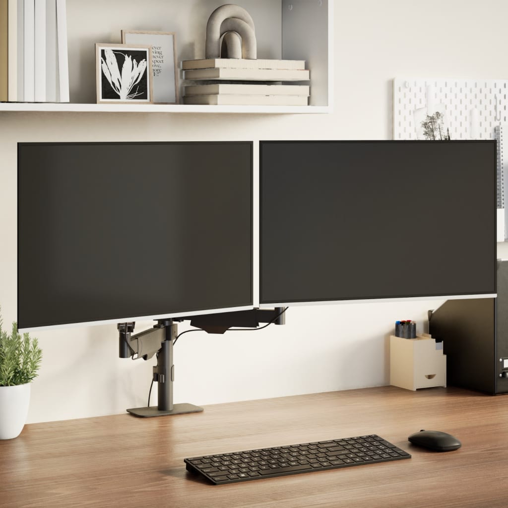 Dual Monitor Arm for Max 27 Inch Screen Gas Spring 20 kg
