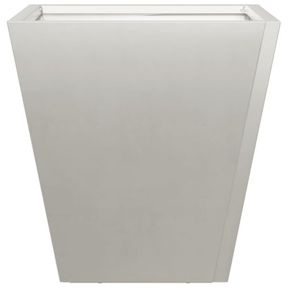 Garden Planters 30x30x30 cm 2 pcs Stainless Steel