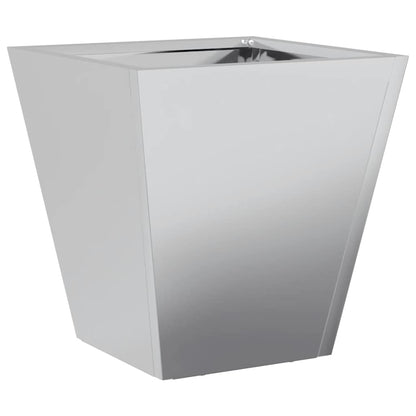 Garden Planter 30x30x30 cm Galvanised Steel