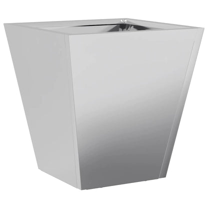 Garden Planter 30x30x30 cm Galvanised Steel