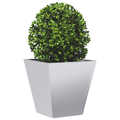 Garden Planters 30x30x30 cm 2 pcs Galvanised Steel