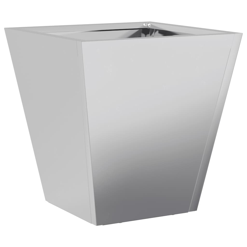 Garden Planters 30x30x30 cm 2 pcs Galvanised Steel