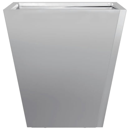 Garden Planters 30x30x30 cm 2 pcs Galvanised Steel