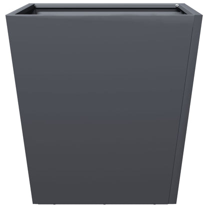 Garden Planter Anthracite 40x40x40 cm Steel