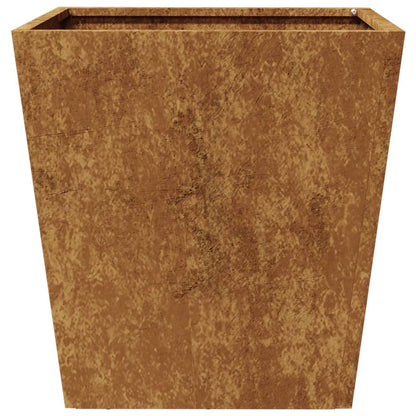 Garden Planters 2 pcs 40x40x40 cm Weathering Steel