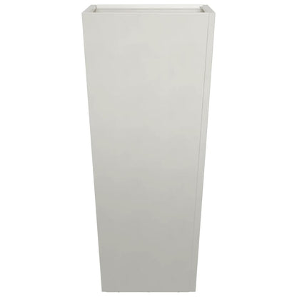 Garden Planters 35x35x75 cm 2 pcs Stainless Steel