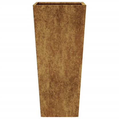 Garden Planter 35x35x75 cm Weathering Steel