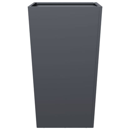 Garden Planter Anthracite 45x45x75 cm Steel
