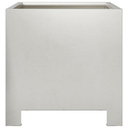 Garden Planters 2 pcs 30x30x30 cm Stainless Steel