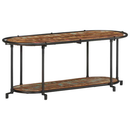 TV Cabinet 100x42x40 cm Solid Wood Reclaimed
