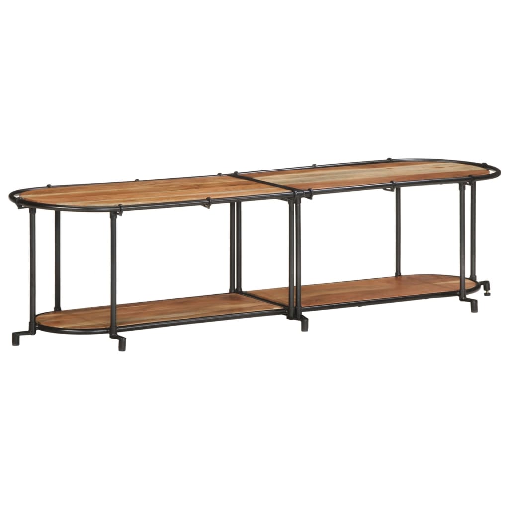 TV Cabinet 160x42x40 cm Solid Wood Acacia