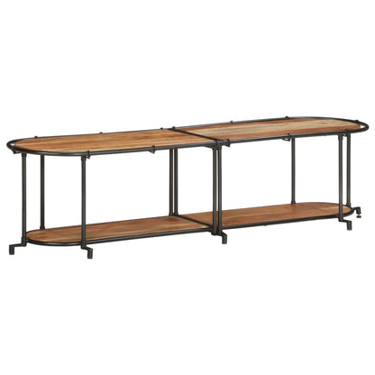 TV Cabinet 160x42x40 cm Solid Wood Acacia