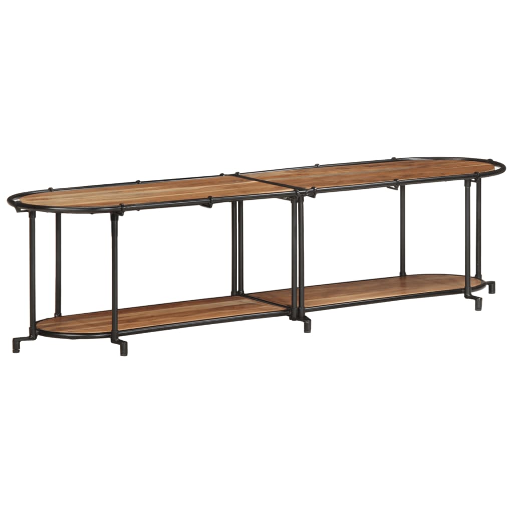 TV Cabinet 160x42x40 cm Solid Wood Acacia