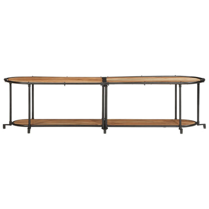 TV Cabinet 160x42x40 cm Solid Wood Acacia