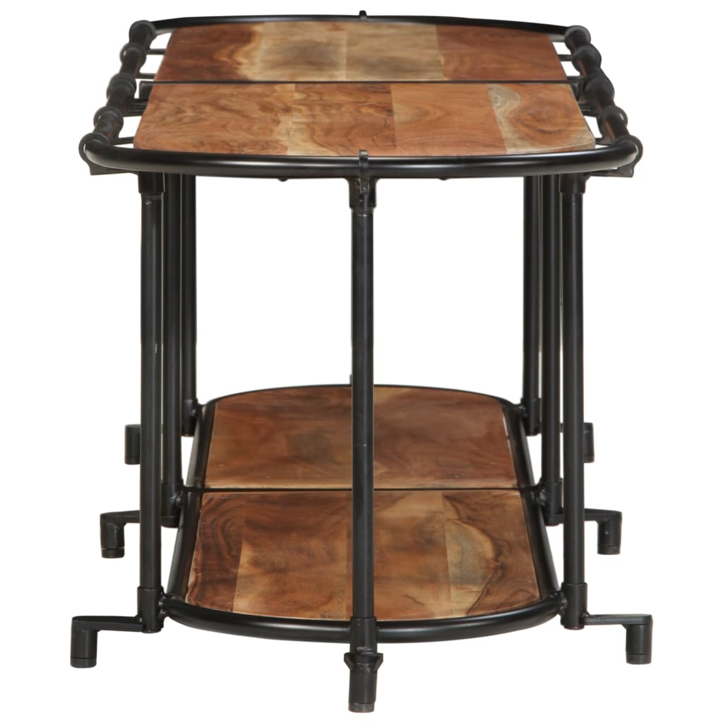 TV Cabinet 160x42x40 cm Solid Wood Acacia