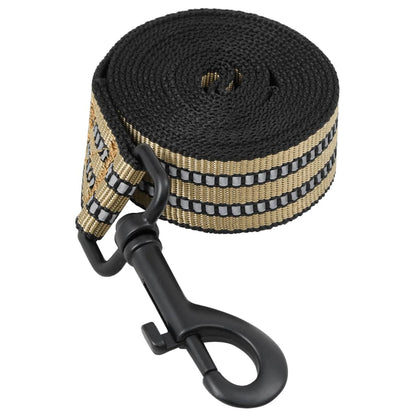 Dog Harness with Lead & Collar Adjustable Camouflage Brown S