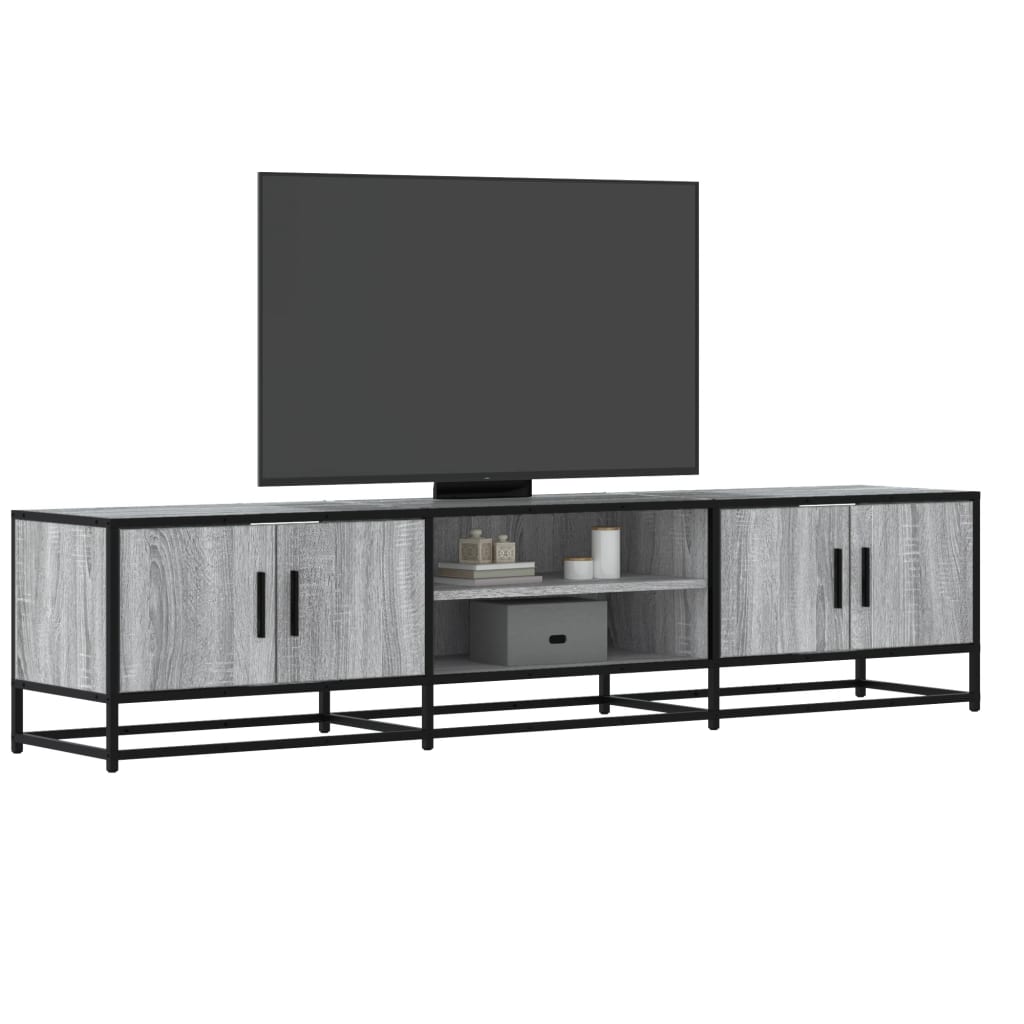 TV Cabinet Grey Sonoma 180x35x41 cm Engineered Wood