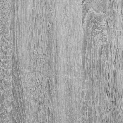 2 Piece Bathroom Furniture Set Grey Sonoma Engineered Wood