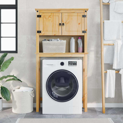 Bathroom Washing Machine Cabinet Corona Solid Wood Pine