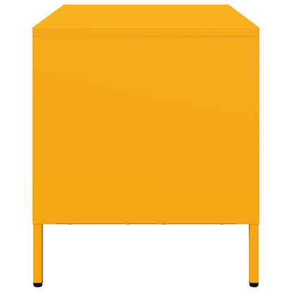 TV Cabinet Mustard Yellow 68x39x43.5 cm Cold-rolled Steel
