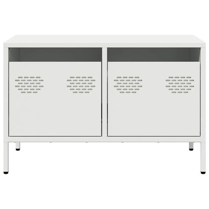 TV Cabinet White 68x39x43.5 cm Cold-rolled Steel