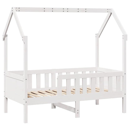 Kids Bed Frame with Drawers without Mattress 80x160 cm Solid Wood