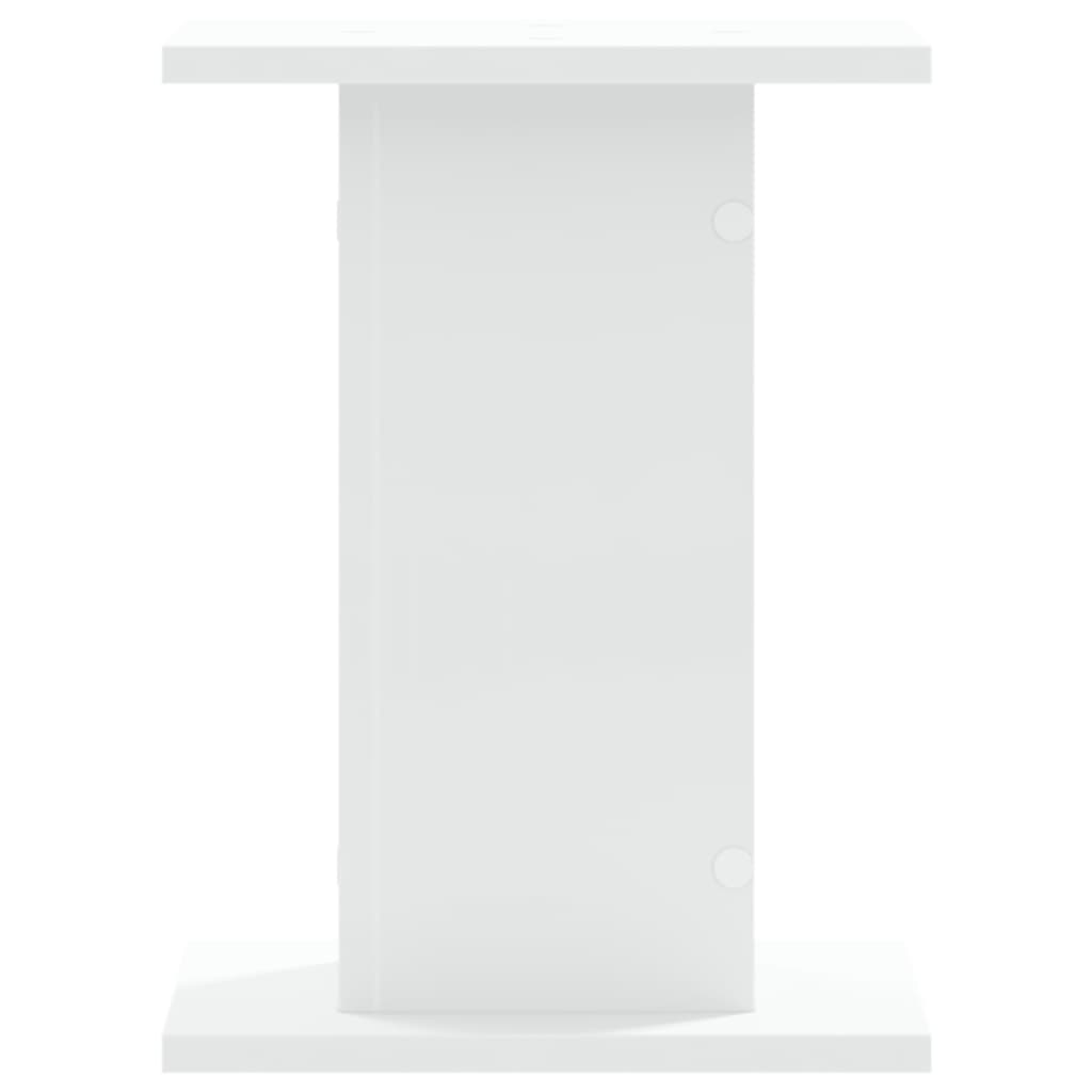 Speaker Stands 2 pcs White 30x30x40 cm Engineered Wood