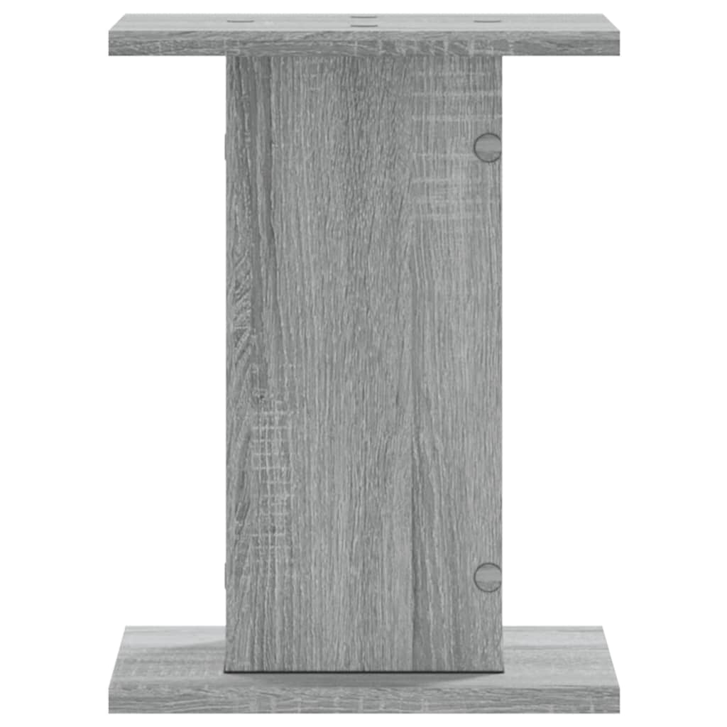 Speaker Stands 2 pcs Grey Sonoma 30x30x40 cm Engineered Wood