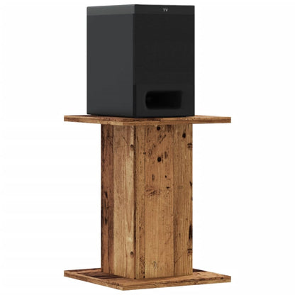 Speaker Stands 2 pcs Old Wood 30x30x40 cm Engineered Wood