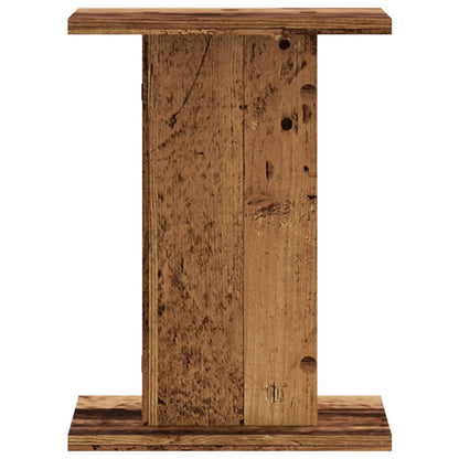 Speaker Stands 2 pcs Old Wood 30x30x40 cm Engineered Wood