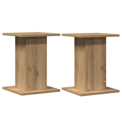Speaker Stands 2 pcs Artisian Oak 30x30x40 cm Engineered Wood
