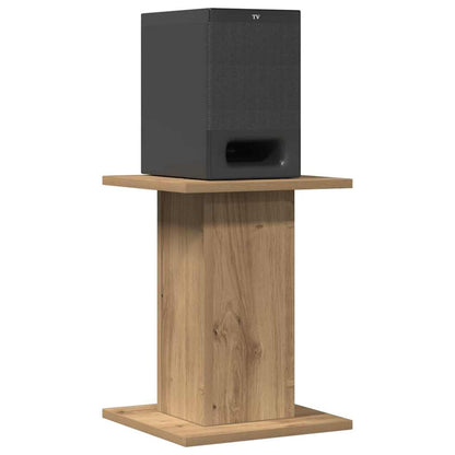 Speaker Stands 2 pcs Artisian Oak 30x30x40 cm Engineered Wood