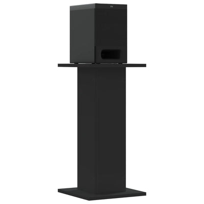 Speaker Stands 2 pcs Black 30x30x60 cm Engineered Wood