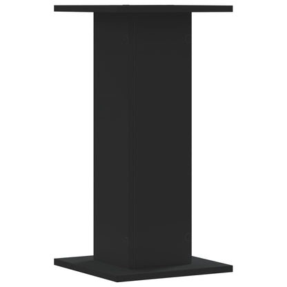 Speaker Stands 2 pcs Black 30x30x60 cm Engineered Wood