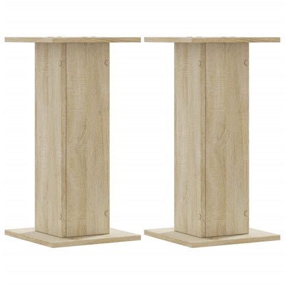 Speaker Stands 2 pcs Sonoma Oak 30x30x60 cm Engineered Wood