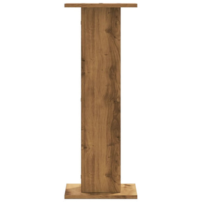 Speaker Stands 2 pcs Artisian Oak 30x30x80 cm Engineered Wood