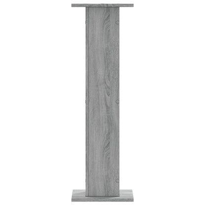 Speaker Stands 2 pcs Grey Sonoma 30x30x95 cm Engineered Wood