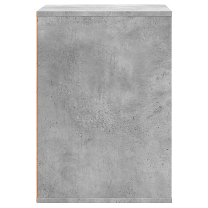 Corner Chest of Drawers Concrete Grey 60x41x58 cm Engineered Wood
