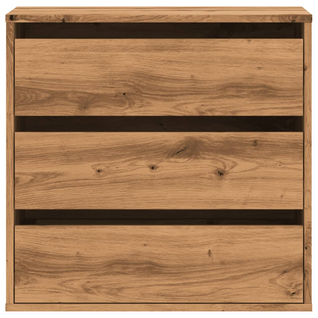 Corner Chest of Drawers Artisian Oak 60x41x58 cm Engineered Wood