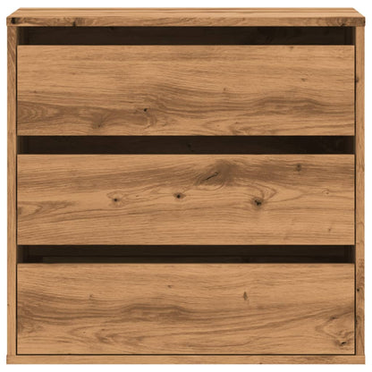Corner Chest of Drawers Artisian Oak 60x41x58 cm Engineered Wood