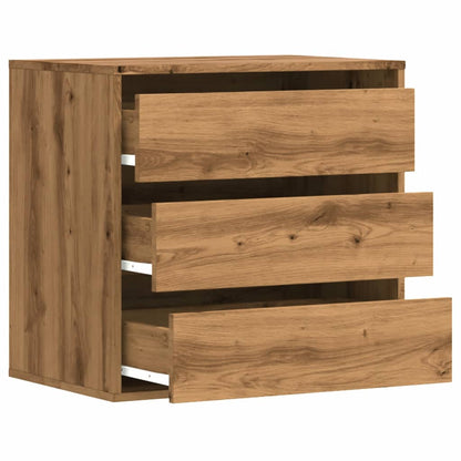 Corner Chest of Drawers Artisian Oak 60x41x58 cm Engineered Wood