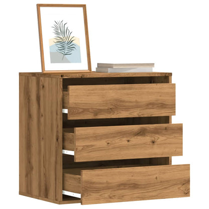 Corner Chest of Drawers Artisian Oak 60x41x58 cm Engineered Wood