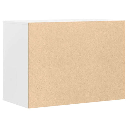 Corner Chest of Drawers White 80x41x58 cm Engineered Wood